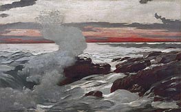 West Point, Prout's Neck | Winslow Homer | Painting Reproduction