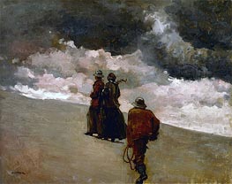 To the Rescue, 1886 by Winslow Homer | Canvas Print