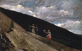 In the Mountains, 1877 by Winslow Homer | Canvas Print