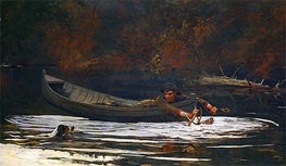 Winslow Homer | Hound and Hunter | Giclée Canvas Print