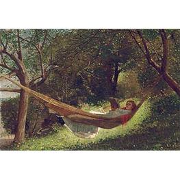 Girl in the Hammock - Winslow Homer