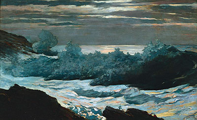 Early Morning after Storm at Sea, 1902 | Winslow Homer | Giclée Leinwand Kunstdruck