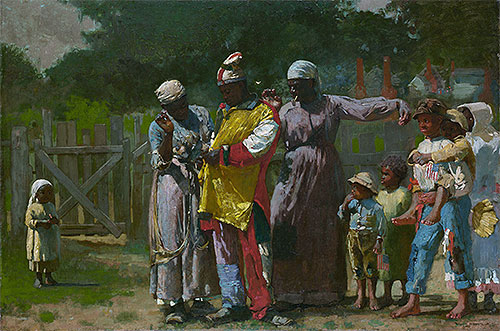 Dressing for the Carnival, 1877 | Winslow Homer