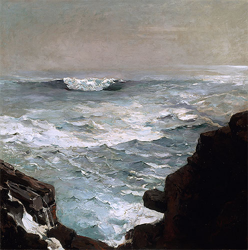 Cannon Rock, 1895 | Winslow Homer | Giclée Leinwand Kunstdruck