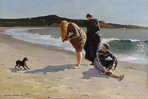 Eagle Head, Manchester, Massachusetts (High Tide), 1870 | Winslow Homer