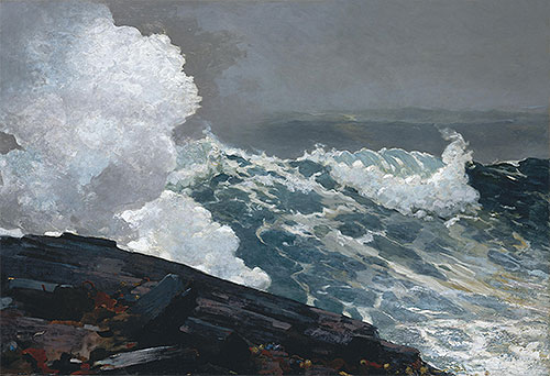 Northeaster, 1895 | Winslow Homer | Giclée Leinwand Kunstdruck