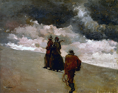 To the Rescue, 1886 | Winslow Homer | Giclée Leinwand Kunstdruck