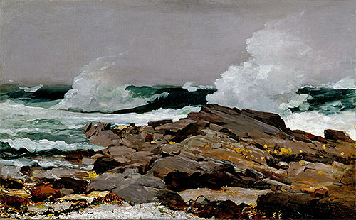 Eastern Point, 1900 | Winslow Homer | Giclée Leinwand Kunstdruck