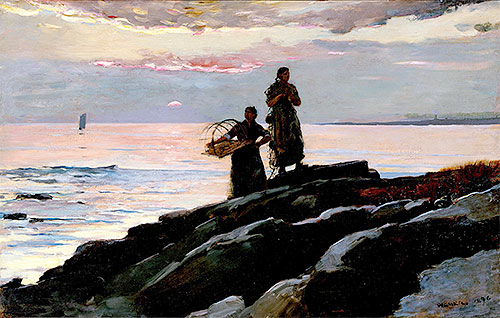 Saco Bay, 1896 | Winslow Homer | Giclée Canvas Print
