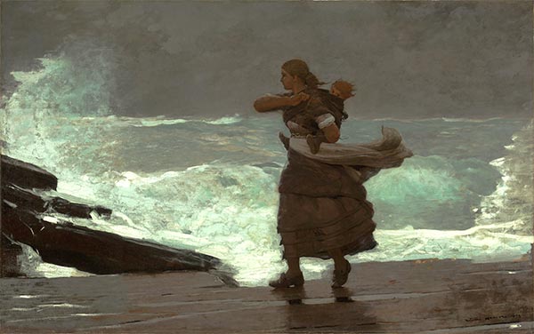 Der Sturm, c.1883/93 | Winslow Homer