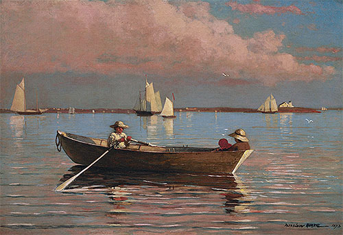Gloucester Harbor, 1873 | Winslow Homer