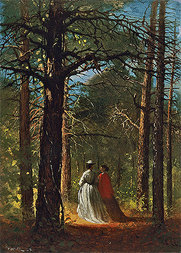 Waverly Oaks, 1864 | Winslow Homer | Giclée Canvas Print