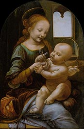 Benois Madonna | Leonardo da Vinci | Painting Reproduction