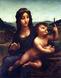 Leonardo da Vinci | Madonna of the Yarnwinder | Giclée Canvas Print