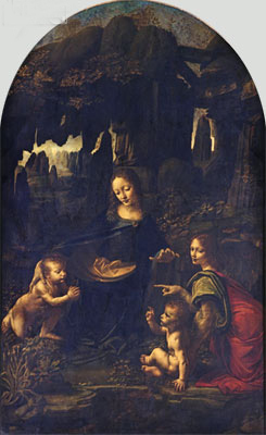 The Virgin of the Rocks, c.1483/86 | Leonardo da Vinci | Giclée Canvas Print