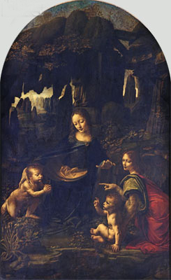Die Felsgrottenmadonna, c.1483/86 | Leonardo da Vinci