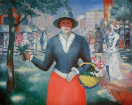 Flower girl, 1903 | Kazimir Malevich