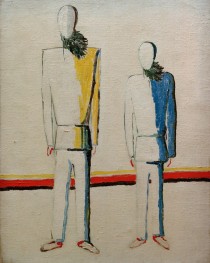 Two Farmers, 1931 by Kazimir Malevich | Canvas Print