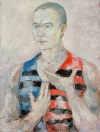 Portrait of a young man, 1933 | Kazimir Malevich
