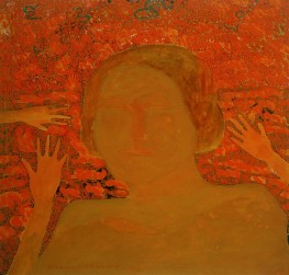 Woman Giving Birth, 1908 by Kazimir Malevich | Canvas Print