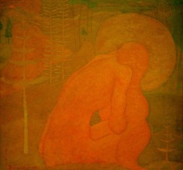 Gebet (Study for a Fresko), 1907 | Kazimir Malevich