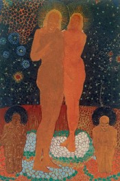 Adam and Eve, 1903 by Kazimir Malevich | Canvas Print