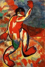Bather, 1911 by Kazimir Malevich | Canvas Print