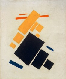Airplane Flying, 1915 | Kazimir Malevich