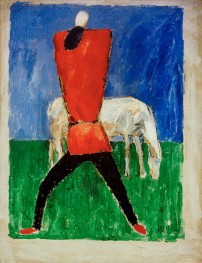 Man and Horse, 1933 | Kazimir Malevich