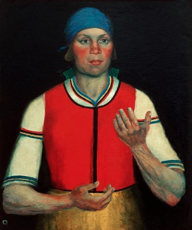 Worker, 1933 | Kazimir Malevich | Giclée Canvas Print