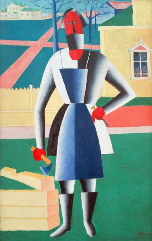 Carpenter, 1928 | Kazimir Malevich | Giclée Canvas Print