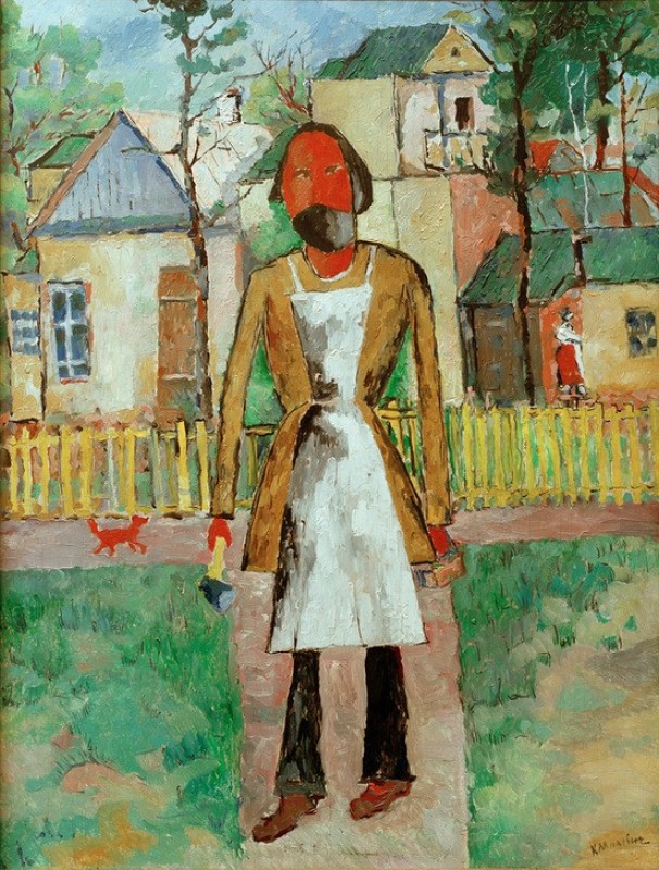The Carpenter, 1910 | Kazimir Malevich | Giclée Canvas Print