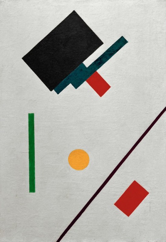 Suprematism (Sketch), 1920 | Kazimir Malevich | Giclée Canvas Print