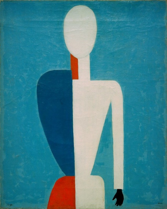 Torso (Prototype of a new figure), 1928 | Kazimir Malevich | Giclée Canvas Print