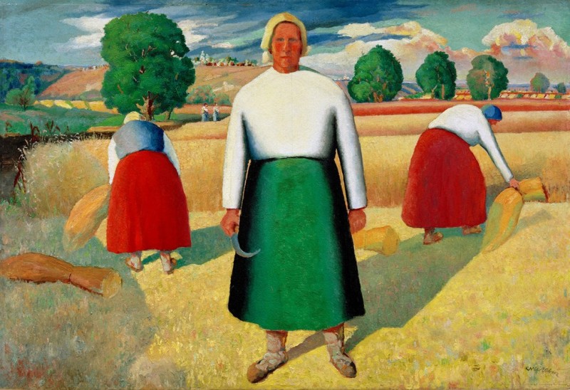 The Reapers, 1909 | Kazimir Malevich | Giclée Canvas Print