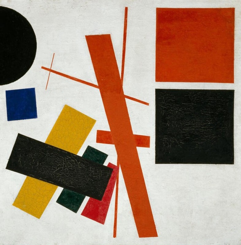 Abstract Composition, 1915 | Kazimir Malevich | Giclée Canvas Print