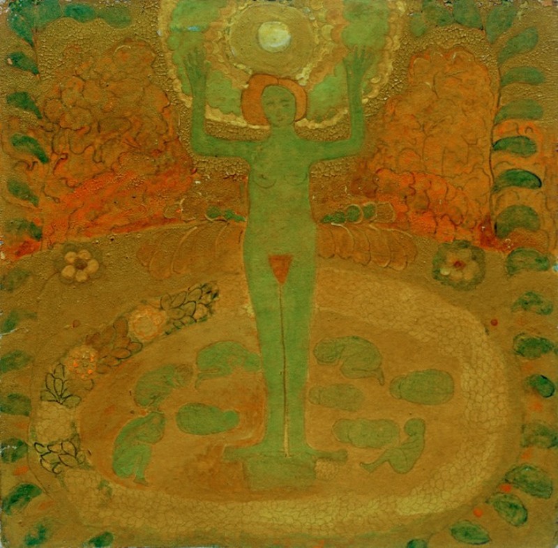 Nude with Raised Hands, 1908 | Kazimir Malevich | Giclée Canvas Print