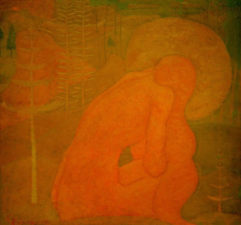 Gebet (Study for a Fresko), 1907 | Kazimir Malevich | Giclée Canvas Print