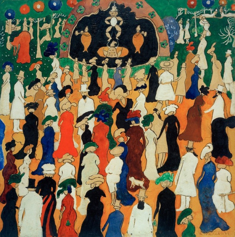 Prayer (Study for a Fresco), 1908 | Kazimir Malevich | Giclée Canvas Print