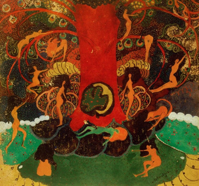 Tree of Life and Dryads, 1903 | Kazimir Malevich | Giclée Canvas Print