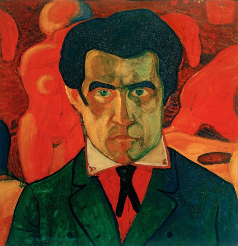 Self Portrait, 1910 | Kazimir Malevich | Giclée Canvas Print