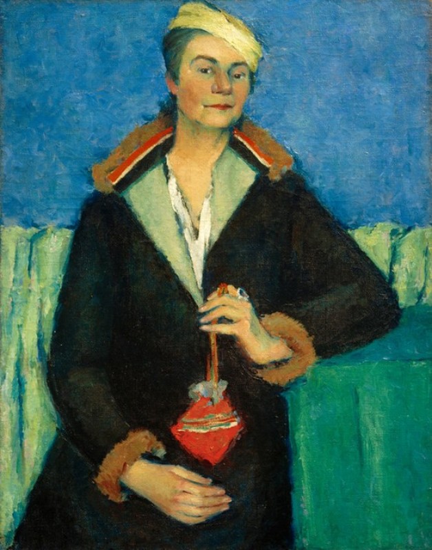 Portrait of E. Yakolevna, 1932 | Kazimir Malevich | Giclée Canvas Print