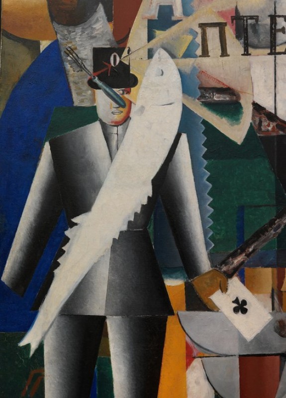 The Aviator, 1914 | Kazimir Malevich | Giclée Canvas Print