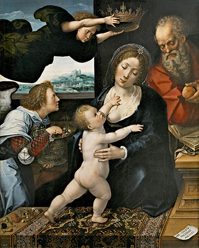 Bernaert van Orley | The Holy Family, 1522 | Giclée Canvas Print
